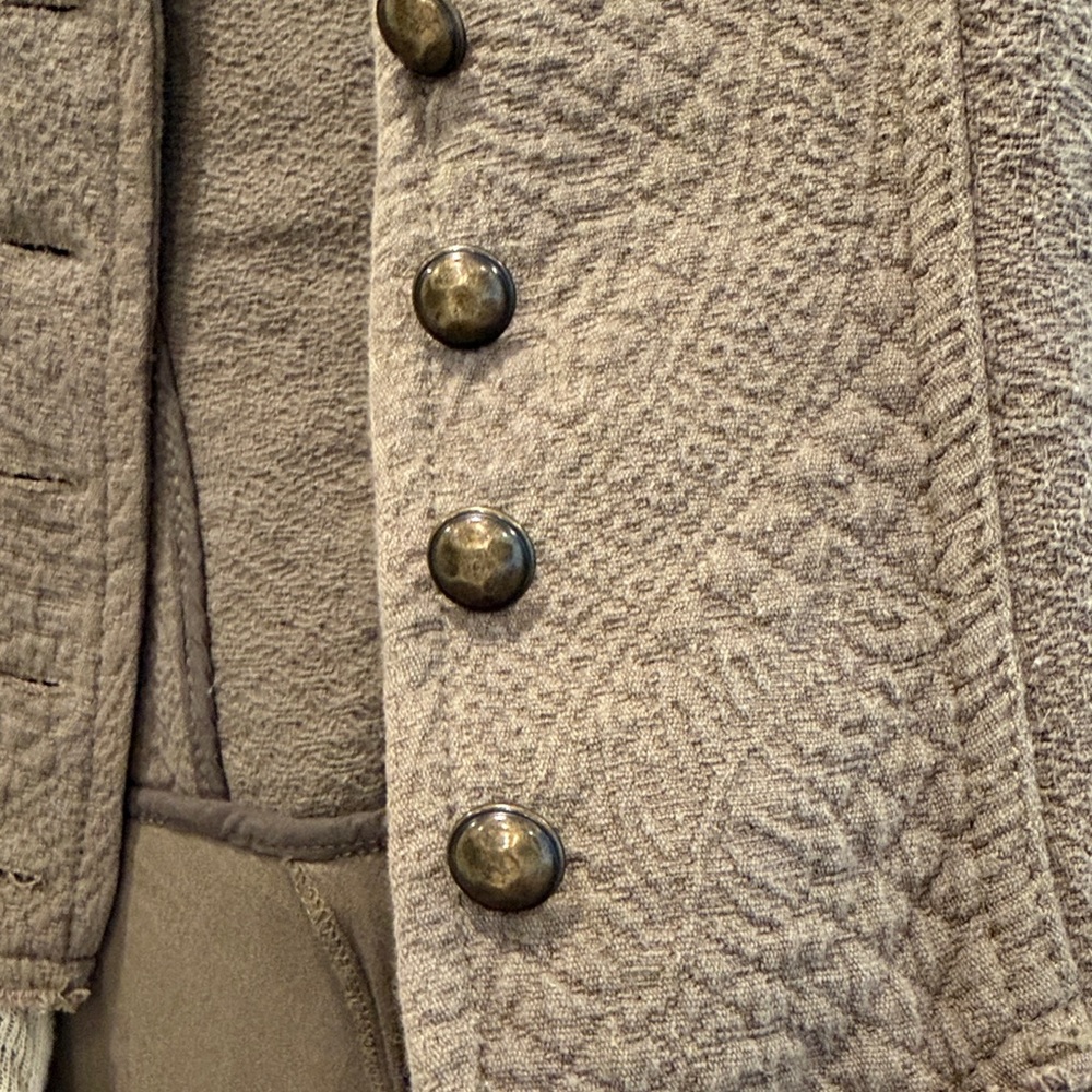 Free People Layered Button-Up Jacket - Picture 6 of 6